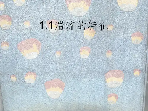 湍流的特征