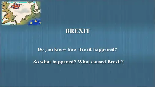 BRETXIT_英国脱欧