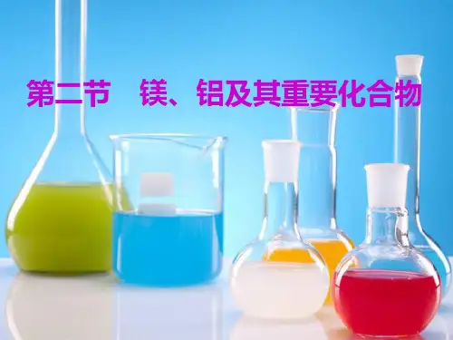 第二节 镁、铝及其重要化合物101ppt