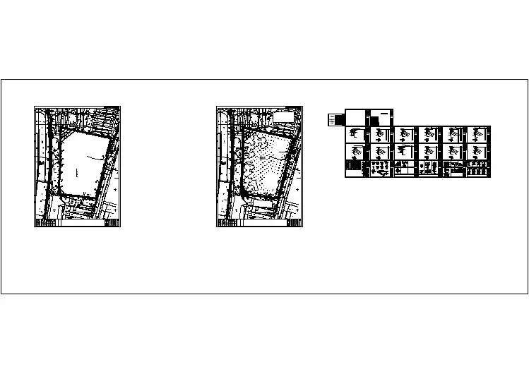 生态城复建安置房工程基坑支护及土石方工程CAD施工图
