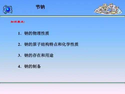 化学课件《钠》优秀ppt4 人教课标版