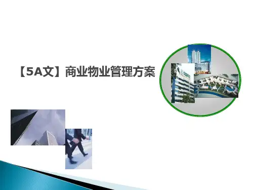 [实用参考]商业物业管理方案.ppt