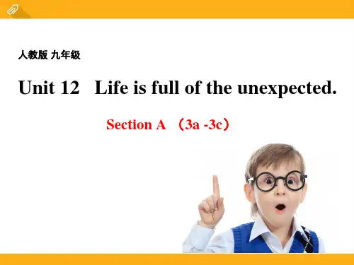 九年级人教版英语Unit12_SectionA(3a-3c)精品课件