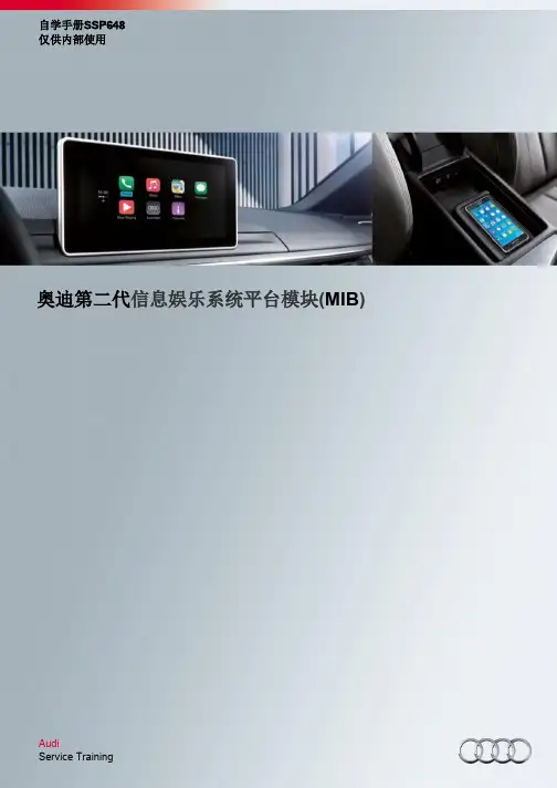 SSP648-奥迪第二代信息娱乐系统平台模块(MIB)