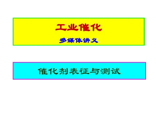 催化剂表征与测试