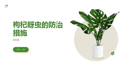 枸杞蚜虫的防治措施