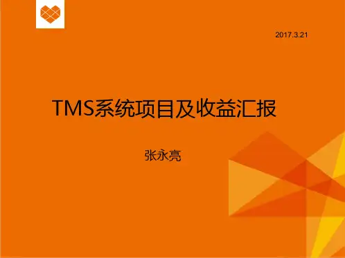 物流部TMS项目