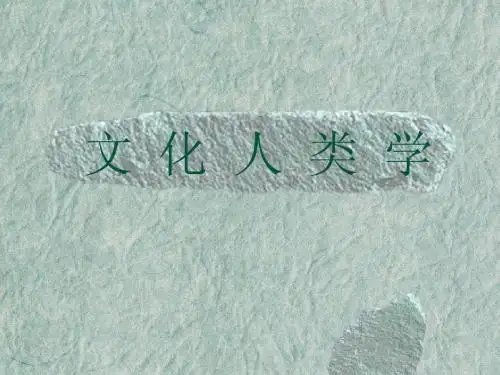 文化人类学