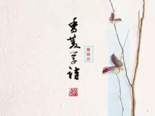 九年级语文上册 20《香菱学诗》课件(2) 新人教版.ppt