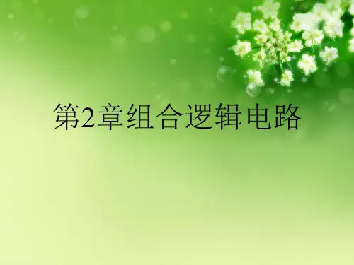 第2章组合逻辑电路优秀课件