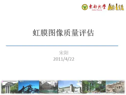 虹膜图像质量评估.