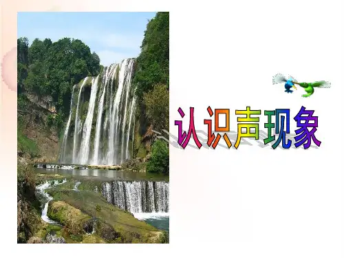 认识声现象PPT课件