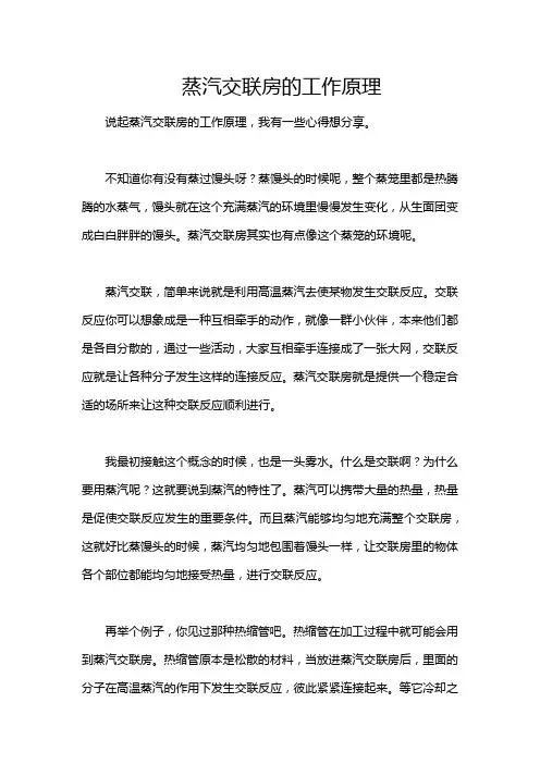 蒸汽交联房的工作原理