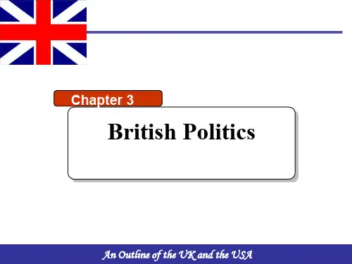 英美概况(第二版)UK chapter 3 British Politics[精]