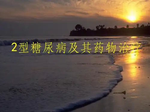 2型糖尿病及其药物治疗ppt课件