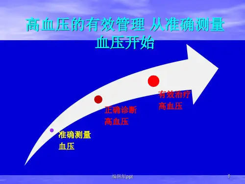 动态血压监测高血压的管理PPT课件