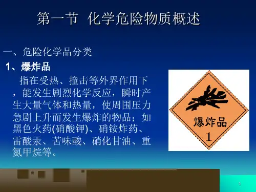 最新常见化学危险物质PPT课件