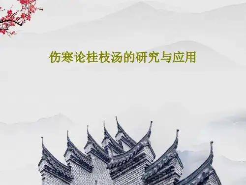 伤寒论桂枝汤的研究与应用PPT共71页