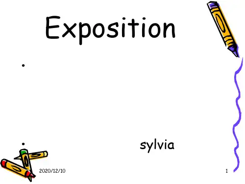 Exposition-英文说明文写作教学ppt课件