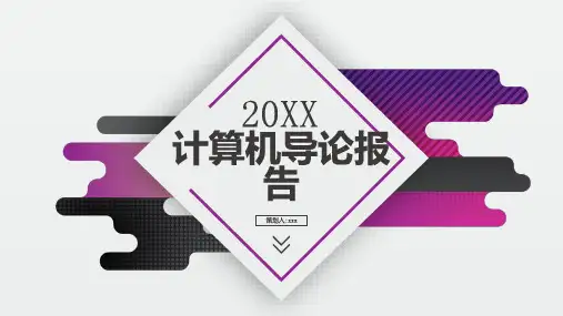 计算机导论报告_实用模板