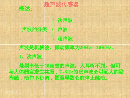次声波声波的分类声波超声波PPT课件