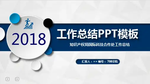 知识产权局国际科技合作处工作总结述职汇报模板【精选】