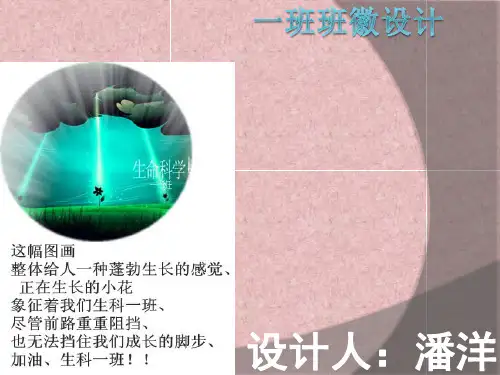 一班班徽设计