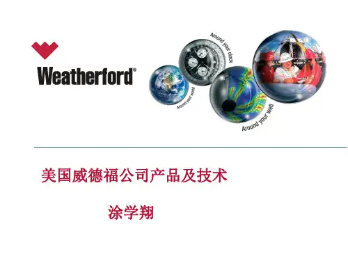 美国威德福公司产品及技术