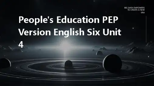 人教PEP版英语六下unit4myholiday课件之三