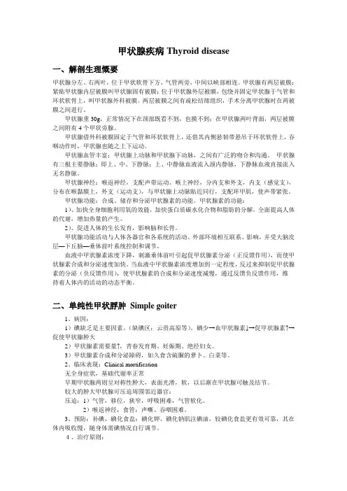 甲状腺疾病