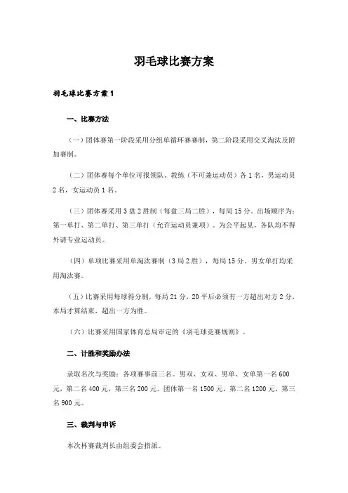 羽毛球比赛方案_5