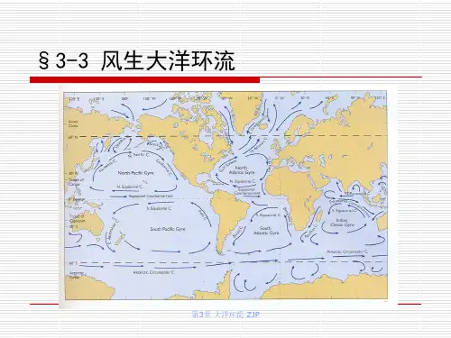 2018-第3章 大洋环流(后半部)