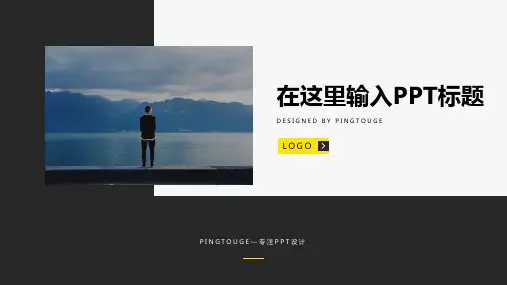 经典精美唯美阴影静态企业内训ppt模板