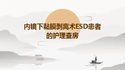 内镜下黏膜剥离术ESD患者的护理查房