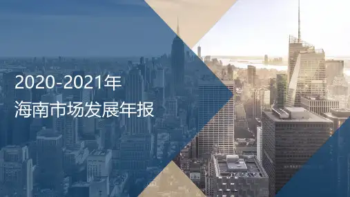 2020-2021年海南房地产市场发展年报