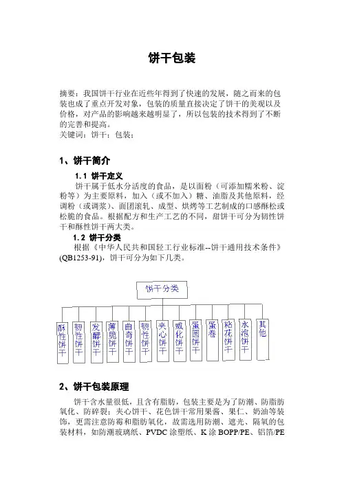 饼干包装 论文