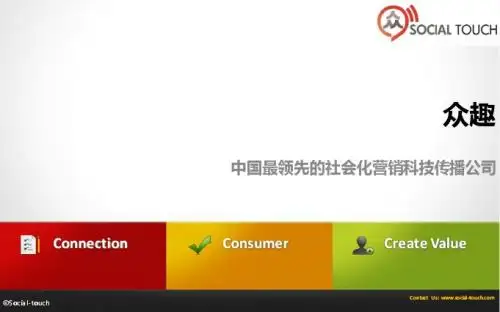 众趣(Social Touch)社会化媒体营销简介