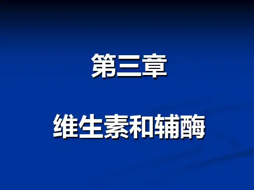 维生素和辅酶