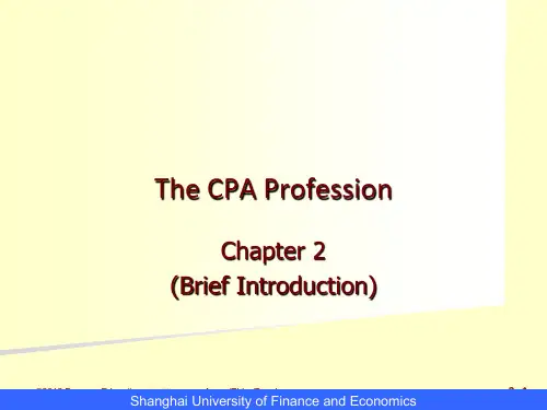 上海财经大学审计学章节课件 (2)