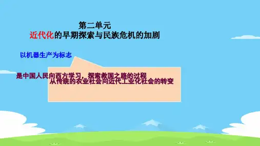 人教部编版八年级历史上册第4课洋务运动课件(共34张PPT)优秀课件