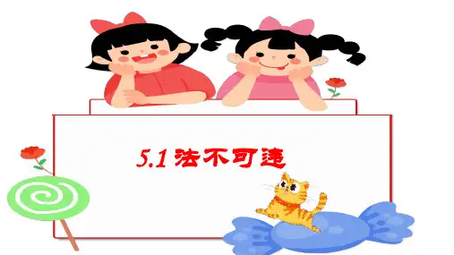 法不可违  部编版道德与法治八年级上册 (1)