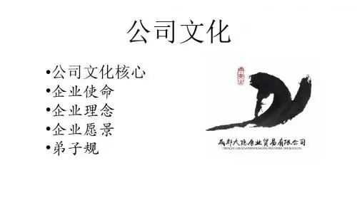 公司文化(弟子规)