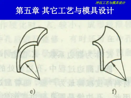 第五章其它工艺与模具设计