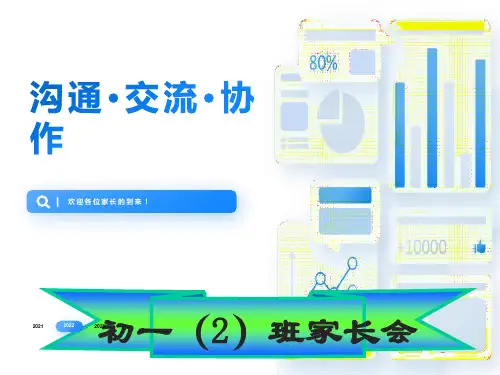初一期中考试后家长会课件(班主任讲话)