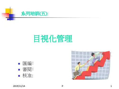目视化管理PPT演示课件