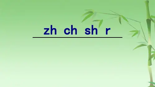 zhchshr部编版公开课(共38张PPT)