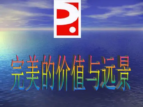 (二)完美的价值与远景[1]