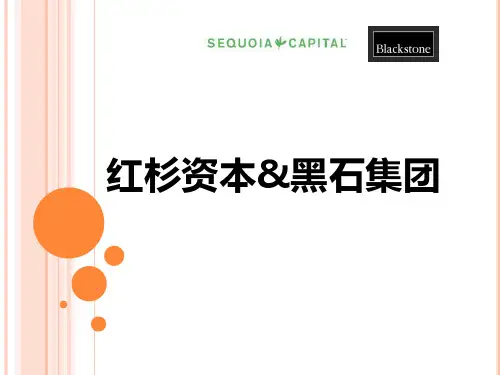 红杉资本&黑石集团 v1.0