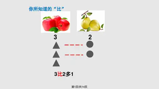 北师大小学数学六年级上册生活中比PPT课件