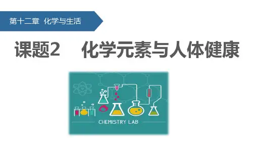 12-2 化学元素与人体健康 课件